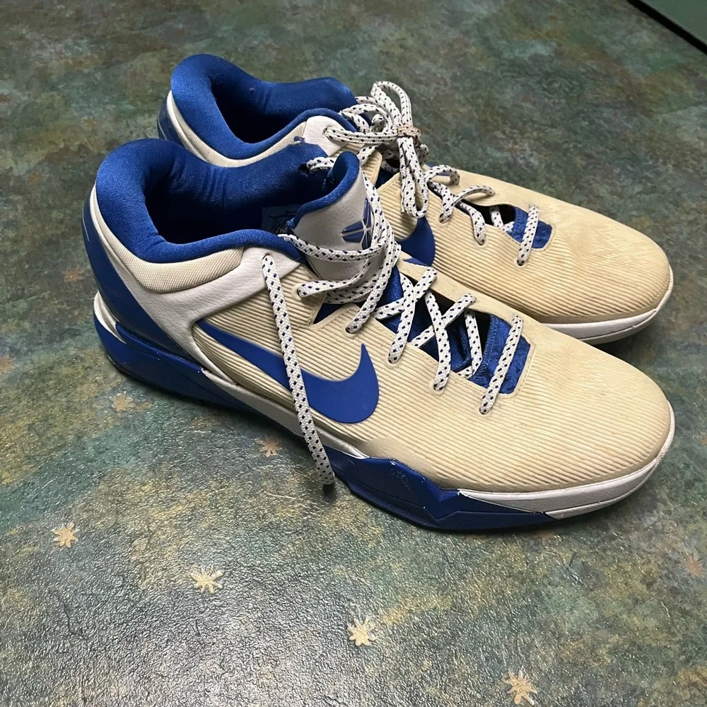 Nike Kobe 7 rare white/royal blue - Picture 2 of 6